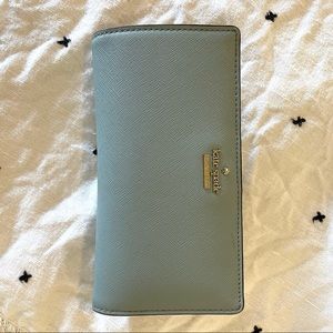 Kate Spade baby blue wallet